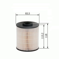 Yakıt Filtresi C5 2.7hdı 08- - C6 2.7hdı 05- - P.407 2.7hdı 05- Su Ayraçlı Kağıt - 1906.96-1906.95-1906.E5-1901.76