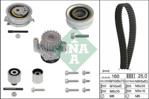 Devirdaimli Triger Seti 160x250 Crafter-t6-a3-jetta-caddy-polo-passat 1.6-2.0 Tdı Cayb/c/d-caab/c-ckub-cffb-cfwa-caga - 03L198119A-03L198119B-03L198119C