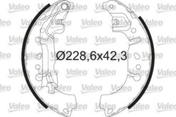 Arka Pabuçlı Fren Balatası Fıat Egea 15 500 L 12 Fıorıno 14 0.9 1.3d Mtj 1.4 1.6d Mtj - 77367099