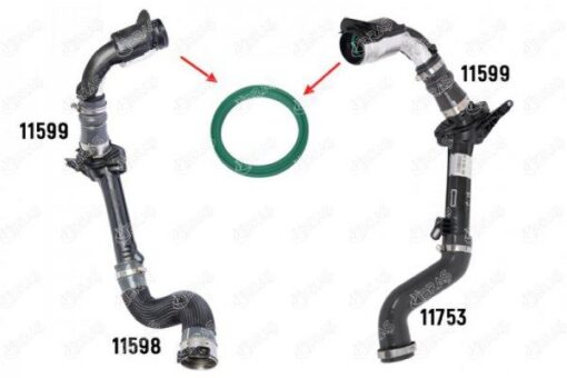 Turbo Borusu Contası Kangoo-megane Iıı-fluence 1.5 Dci K9k - 8200687468