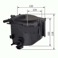 Yakıt Filtresi Partner-206-207-307-308-407-berlıngo-c2-c3-c4-c5-fıesta-focus-c-max-tepee 1.6hdı - 1254391-1458065-1901.81-1901.95