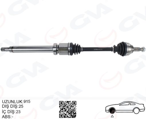 Ön Aks Komple Sağ Ford Fıesta -fusıon 02 08 1.6tdcı - 4N113B436CA-4N113B436CC