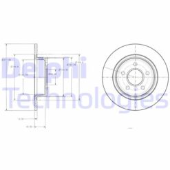 Arka Fren Dısk Aynası Connect 1.8tdcı 02 13 Abs Lı - 2T142A315BC-4367107-4367108-4457989