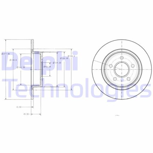 Arka Fren Dısk Aynası Connect 1.8tdcı 02 13 Abs Lı - 2T142A315BC-4367107-4367108-4457989