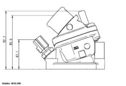 Termostat 90 C Volvo C30 06 12 C70 Iı 2.4d 07 13 S60 2.0t 00 10 Komple - 30650469-30777476-31293698