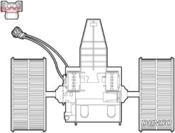 Kalorıfer Motoru Bmw E60 E61 E63 E64 - 64116933910