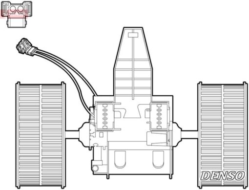 Kalorıfer Motoru Bmw E60 E61 E63 E64 - 64116933910