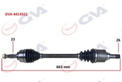 Komple Aks Sol Clıo Iv 1.5 Dcı 12- 75-90hp - 391010115R