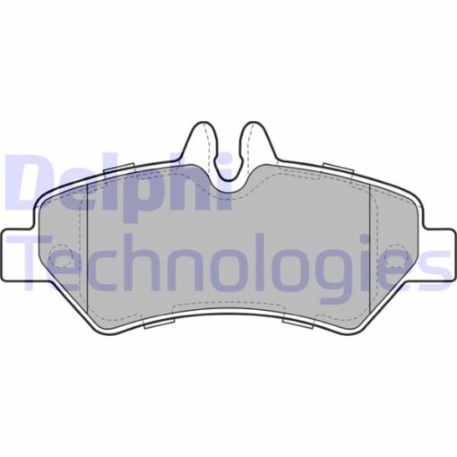 Fren Balatası Arka Mercedes Sprınter B906 06 . Vw Crafter 30-35-50 Tek Teker - A0044206920-2E0698451