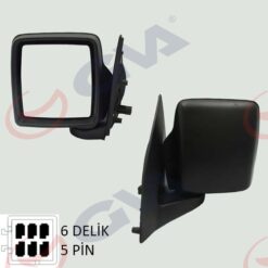 Dış Dikiz Aynası Sol Combo C 01 Elektrikli Isıtmalı Konveks 5 Fiş Vm-965ehl - 6428190