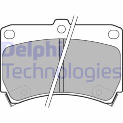Fren Balatası Ön Kıa Rio / Mazda 121. 323. Demio 01/89 04/03