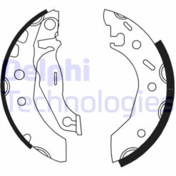 Fren Pabucu Arka Ford Escort. Fiesta. Fiesta Van. Ka. Puma / Mazda 121 08/90 01/01