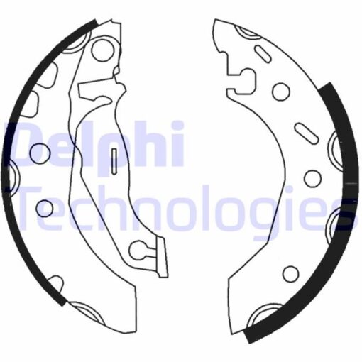 Fren Pabucu Arka Ford Escort. Fiesta. Fiesta Van. Ka. Puma / Mazda 121 08/90 01/01