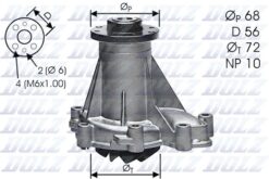 Devırdaım Pompası Mercedes Om601 Om606 W124 S124 W202 S202 W210 S210 W140 W463 - A6052000820