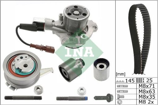 Triger Seti Devirdaimli Sensörlü Crafter-t6 2.0 Tdi Cxeb-cxec-cxfa-cxha - 04L198119J-04L121011H