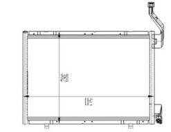 Klima Kondenseri Ford Fiesta Vı 1.6tdci 08 Oto.-mek. - 8V5119719ACADAE