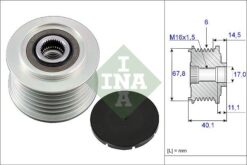 Alternatör Kasnağı Transporter T4-lt 2.5 Tdı Acv-auh-bcq - 074903119E-021903119H-021903119K