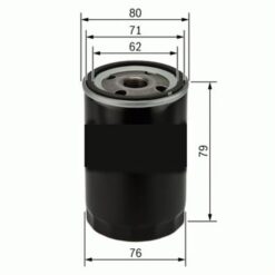 Yağ Filtresi Fıesta-cmax-focus-mondeo-ka W712/43 X - 1070523