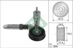 Alternatör Gergi Rulmanı Kütüklü Komple Passat-a4 1.9 Tdı Avf-avb - 038903315P-038903315D
