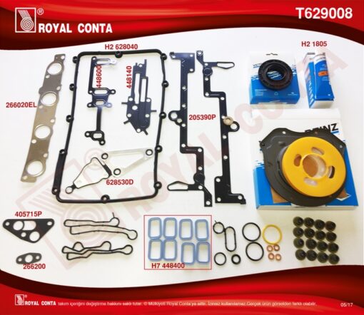 Motor Takım Conta Reınz Keç. Subp.lastik Skc Siz Transıt V348 11 14 V363 14 Ranger 12 2.2tdcı 155ps Euro5 A.ceker - BK3Q6008AAT-T229389
