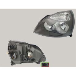 Far Sinyal Sol Clıo Iı-symbol Iı 05-09 Elektrikli H7 H1 Gri Kapaklı X - 7701057654