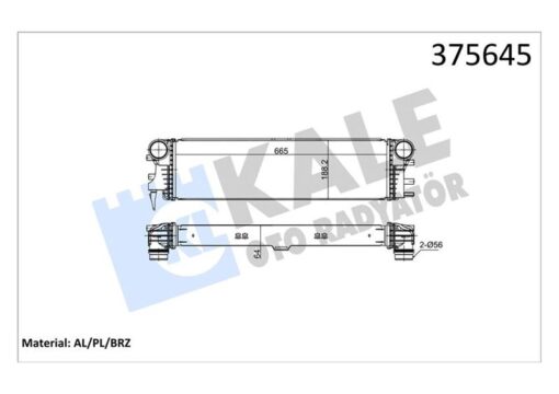 Turbosarj Radyatoru Mercedes Vıto W447 14 - A4475011301