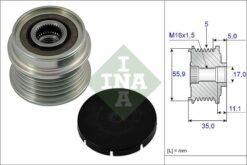 Alternatör Kasnağı Passat-a4-a6 1.6-1.8t Benzin -1.9 Tdı Afn-alz-alt-avf-awt - 038903119M-022903119D-038903119J