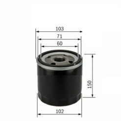 Yağ Filtresi Hyundaı Hd35 4000cc H100 Kamyonet Ym-mıtsubıshı Canter Turbo-prestıge Wp1045 X - ME215002