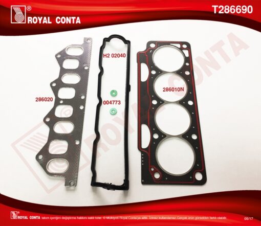 Üst Takım Conta Clıo I 91 1.8 Laguna-megane I 95 1.8-2.0 F3p 710/f3p 714 Keçesiz - 7701467058