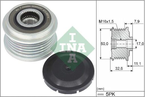 Alternator Kasnagı Mercedes W177 V177 W247 X247 H247 C118 X118 - A2821507100
