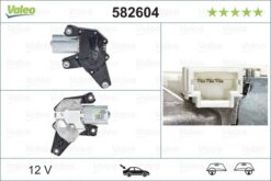 Silecek Motoru Arka Dacıa Sandero 06/08 10/12 . Duster 03/10 - 8200734582