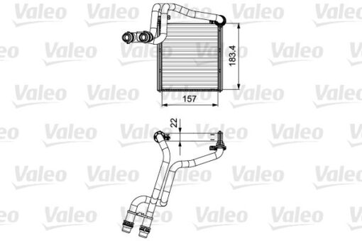 Kalorifer Radyatörü Golf Vı-jetta - 5C0819031
