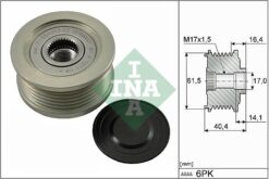 Alternatör Gergi Kasnağı Doblo-grande Punto 1.9 Jtd-astra H-vectra C-zafıra-sıgnum 1.9 Cdtı 05- - 9949129-1204413-93182514-9951269