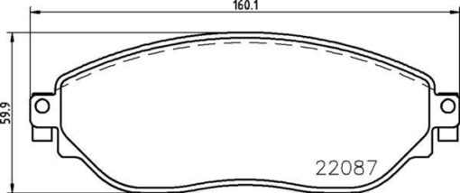Ön Fren Balata Renault Trafıc Iıı 15 Opel Vıvaro B 15 - 410608638R-410601073R-4423332