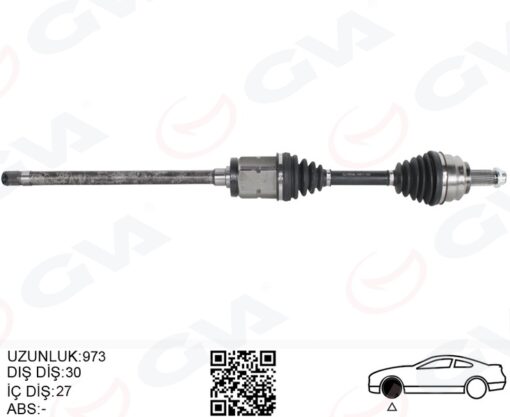 Aks Mılı On Sag Bmw X5 E53 00 06 - 31607561342