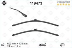 Sılecek Supurgesı Takımı 600mm / 475mm Mercedes W176 W177 C117 X117 C118 X118 X156 Swf