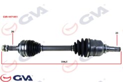 Komple Aks Sol Toyota Corolla 1.6l 4a-fe Ae101 Ae111 92-00 / 1.3l 2e Ee100 Ee111 94-00 Abs Siz Araçlar İçin 26x23 Komple Boy 599.5mm - 4342020111-4342020112-4342020113
