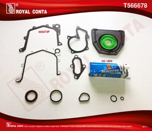 Alt Takım Conta Reınz Keçeli Focus Iı 1.6 16v 03 100hp - 3S4G6008AA