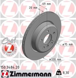 Fren Dıskı Arka Bmw F10 F11 - 34216775287