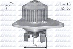 Devırdaım Su Pompası P106-p206-p207-p307-bıpper-nemo-partner-berlıngo-c2-c3-saxo-xsara 1.4 Tu3jp-tu3a 1.4 8v Mqp Fıat Fıorıno 1.4 Kft.-kfv - 1201.G0-9631169188-1609417080