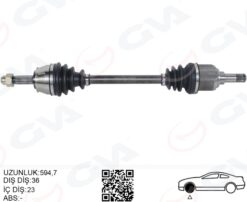 Komple Aks Sol On Fıat Doblo 119.223 1.4 01-10 - 51757652