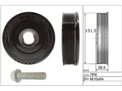 Krank Kasnağı Renault Trafıc Iıı 15 Megane Iv 15 Talısman 15 Sc Nıc Iv 15 Opel Vıvaro B 15 1.6dci R9m 7 Kanal - 123032762R-4423032