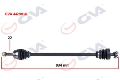 Komple Aks Sağ Doblo 1.9d 01 934mm - 46307999-46308347