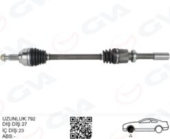 Komple Aks Sag On Renault Laguna Iı Bg0/1 1.6i 16v M-t Jh3 01-07 - 8200030619-7711134784-7711135319