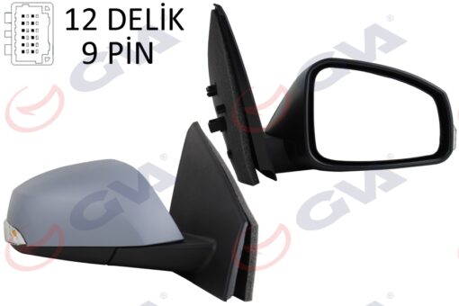 Dış Dikiz Aynası Sağ Fluence 10 Elektrikli Isıtmalı Sinyalli Astarlı Konveks Vm-6141ehpr - 963015796R