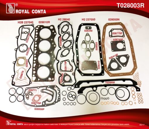Motor Takım Conta Master-ducato-boxer 2.8 Jtd