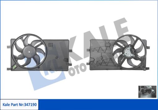 Fan Motoru Klimalı Peugeot Bıpper 08 Cıtroen Nemo 08 Fıat Fıorıno 08 1.3-1.4 Hdı - 1616307580-51780703-1253.R3