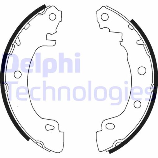 Arka Pabuç Balata Renault Megane 96 1.4-1.6 1.8 1.9d 1.9dti 2.0 203x39 - 7701204835-7701207266-7701207268