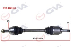 Komple Aks Ön Sol Egea 1.3 Mjt Mt 15- İç Aks Kafalı - 52068573-55230623-51987807
