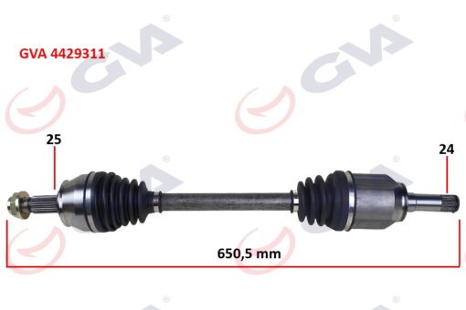 Komple Aks Ön Sol Egea 1.3 Mjt Mt 15- İç Aks Kafalı - 52068573-55230623-51987807